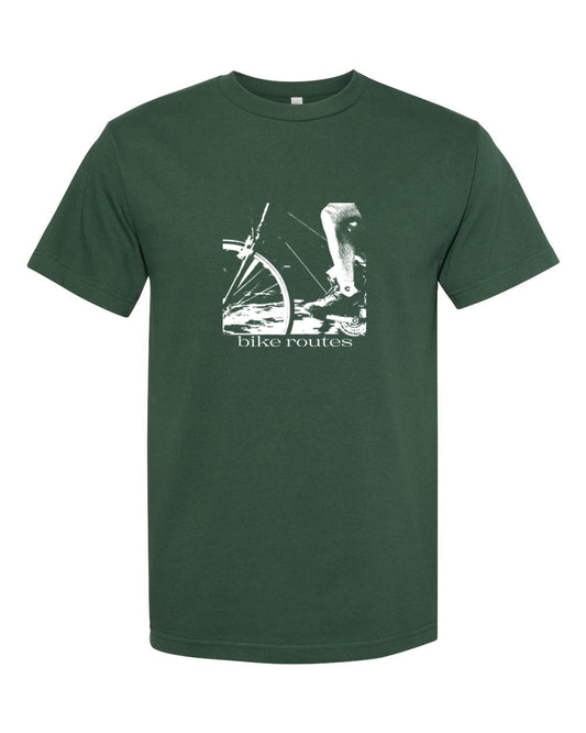 BIKE ROUTES 'BIKE' T-SHIRT